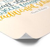 Homeschool Motivatie Quote Art Poster (Hoek)