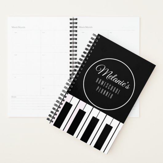 Homeschool Music Teacher Musician Teaching Planner (Display)