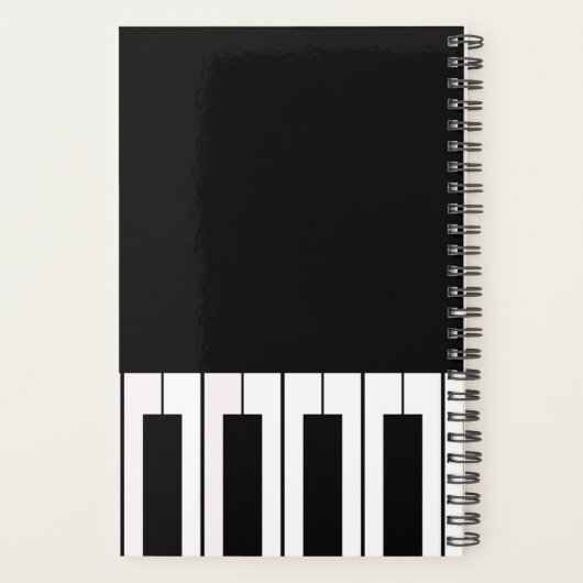 Homeschool Music Teacher Musician Teaching Planner (Achterkant)