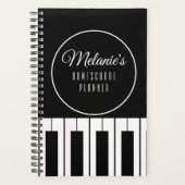Homeschool Music Teacher Musician Teaching Planner (Voorkant)