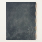 HomeSchool Planner Minimalistisch Bloemen Open Boe (Achterkant)