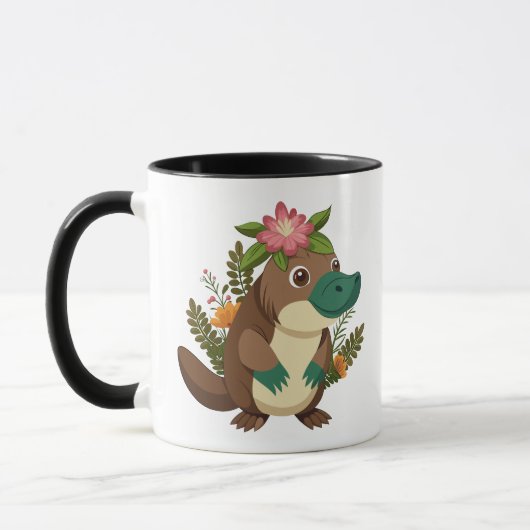 Homeschool Platypus Mug Mok (Links)