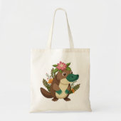 Homeschool Platypus Tote  Tote Bag (Voorkant)