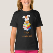Homeschool Rabbit T-shirt (Voorkant)
