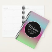 Homeschool Regenboog Gradiënt Ombre Kleurig Planner (Display)