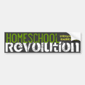 Homeschool Revolution - Originality Embraced Bumpersticker (Voorkant)