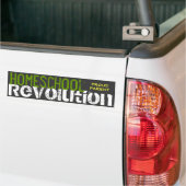 Homeschool Revolution Proud Parent Bumpersticker (Op Truck)
