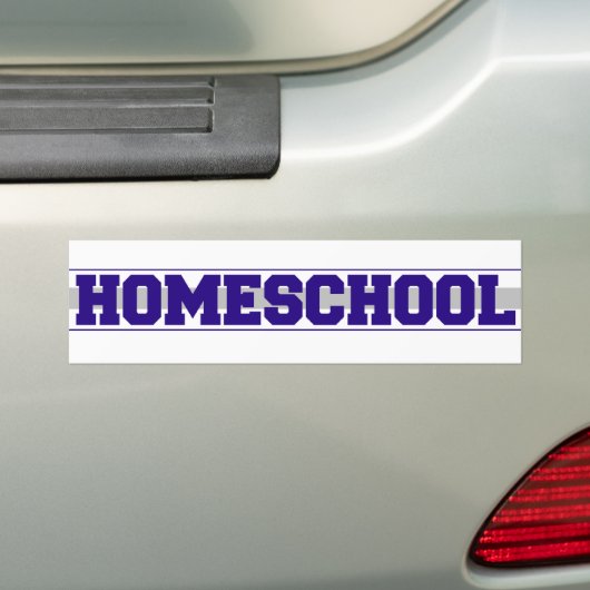 Homeschool Spirit Bumpersticker (Op auto)