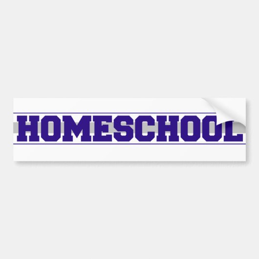 Homeschool Spirit Bumpersticker (Voorkant)