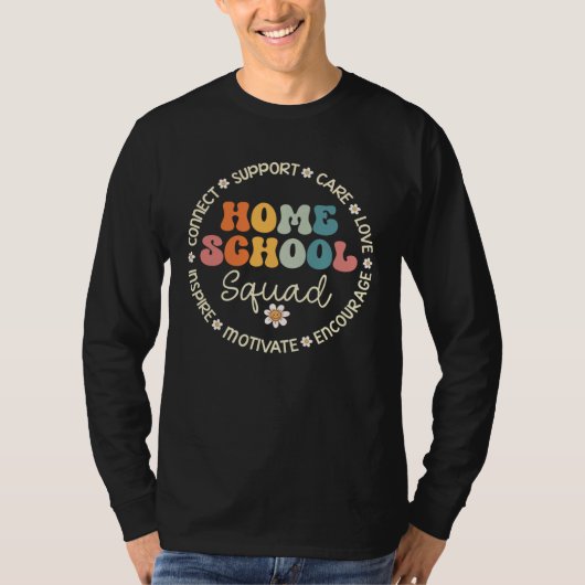Homeschool Squad Appreciation Week Back to School T-shirt (Voorkant)