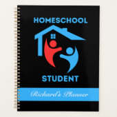 Homeschool Student (gepersonaliseerd) Planner (Voorkant)