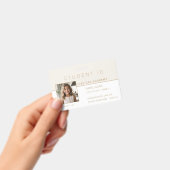 Homeschool Student ID Badge | Modern goud (Handheld)