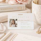 Homeschool Student ID Badge | Modern Goud