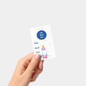 Homeschool Student ID Badge - Rocketship (Handheld)