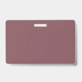 Homeschool Student ID Blush Roze Badge (Achterkant)