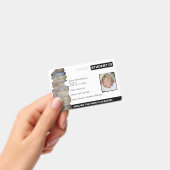 Homeschool Student ID Boek Stack Badge (Handheld)