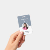 Homeschool Student of Teacher Ouder Foto ID Badge (Handheld)