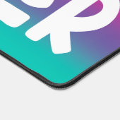 Homeschool Teacher | Text Design Colorful Ombre Bureaumat (Hoek)