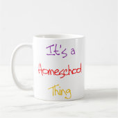 Homeschool Thing Koffiemok (Links)