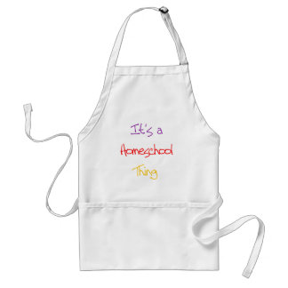 Homeschool Thing Standaard Schort