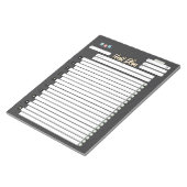 HOMESCHOOL UNIT PLAN 10 EENHEDEN notebookpad Notitieblok (Schuin)