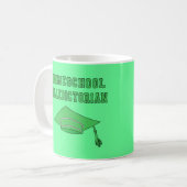 Homeschool Valedictorian Products Koffiemok (Voorkant links)