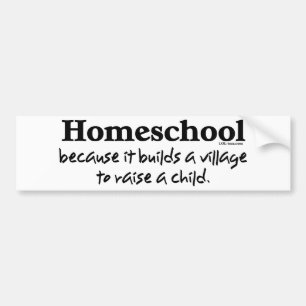 Homeschool Village Bumpersticker