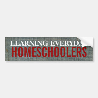 Homeschoolers Bumpersticker
