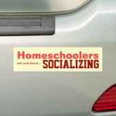 Homeschoolers - Socialiserende Sticker (Op auto)