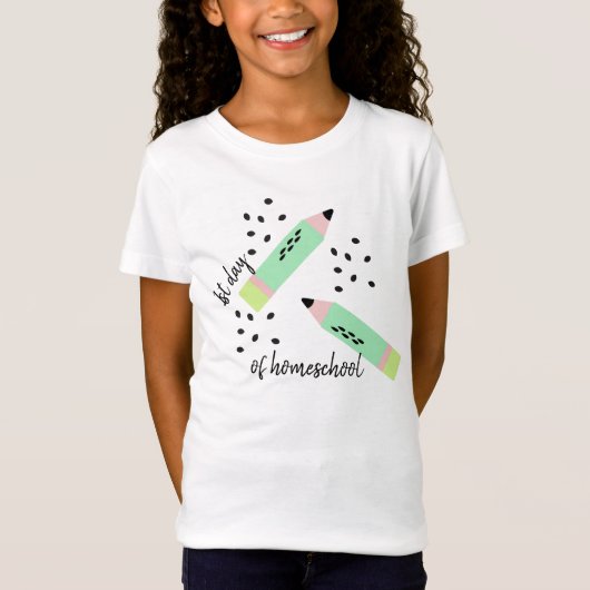 Homeschoting van watermeloenen eerste dag T-shirt (Voorkant)