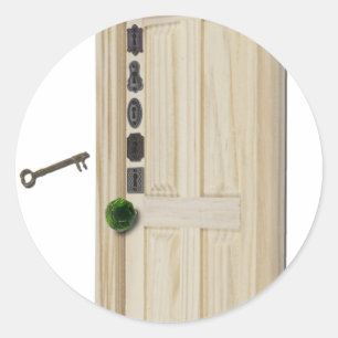 HomeSecurity071611 Ronde Sticker
