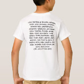 Homeselecled Boy (lopend leren...) T-shirt (Achterkant)