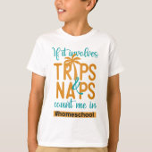 Homeselectie - Als het Trips & de telling van de K T-shirt (Voorkant)