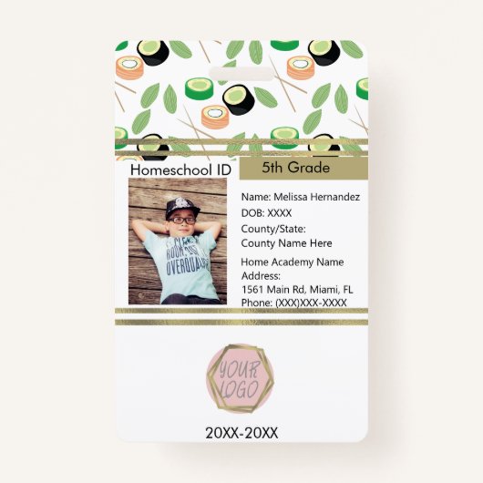 Homeselectie niet-onderricht particuliere student  badge (Voorkant)