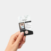 Homeselectie Unschoolling Student Marble Black Badge (Handheld)