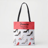 Homeselecting Diva High Heels Tote Bag (Voorkant)