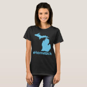 Homesick voor Michigan T-shirt (Voorkant volledig)