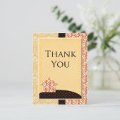 HomeSpun bedankkaart Briefkaart (Staand voorkant)