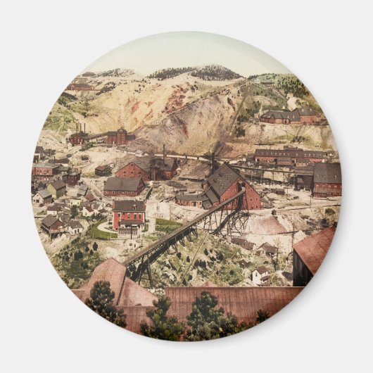 Homestake Mine South Dakota Magneet (Voorkant)