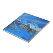 Homestead Cabin Tegeltje (Zijkant)