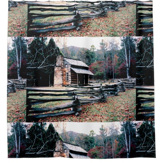 Homestead Douchegordijn (Voorkant)