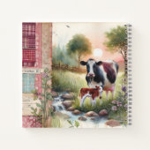 Homestead Harvest Farmhouse Familie Receptenboek Notitieboek (Achterkant)