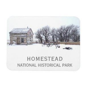 Homestead House Homestead National Historical Park Magneet
