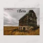 Homestead in het zuiden van Alberta Canada Briefkaart (Voorkant)
