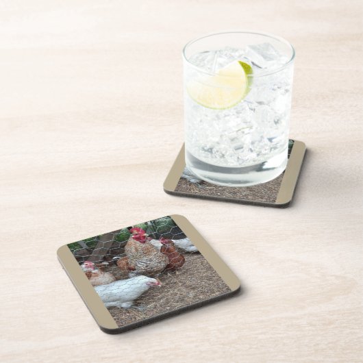 Homestead kip beroep bier onderzetter (Rechterzijde)