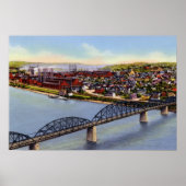 Homestead Pennsylvania Steel Mills Poster (Voorkant)