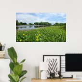 Homestead Pond Poster (Thuiskantoor)