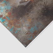 Homestead Sunset Decoupage Tissuepapier (Detail)