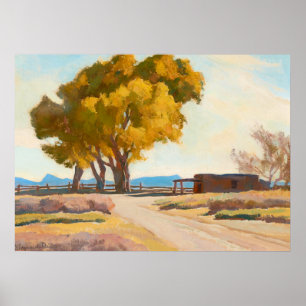 Homestead van Maynard Dixon Poster