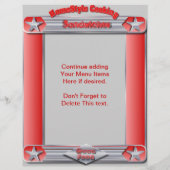 Homestyle SANDWICHES-menu Invoegen (Achterkant)